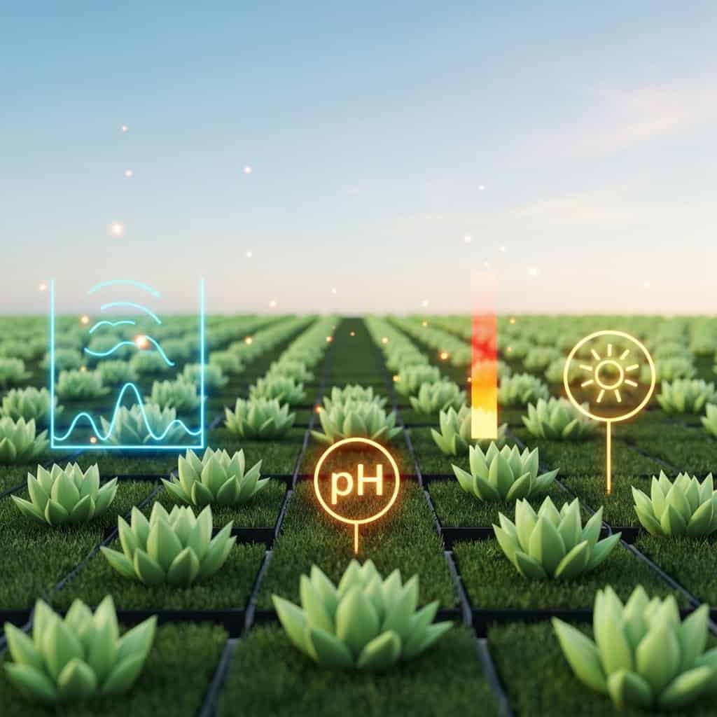 Czujniki wilgotności gleby, pH i nasłonecznienia zintegrowane z aplikacją – Twój inteligentny ogród w zasięgu ręki