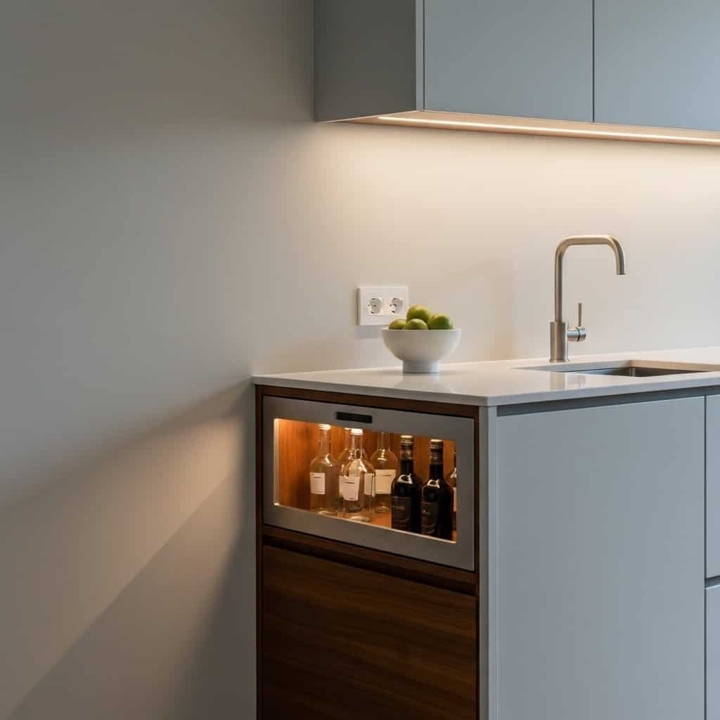 Mini-barek w małej kuchni – funkcjonalne i stylowe rozwiązanie