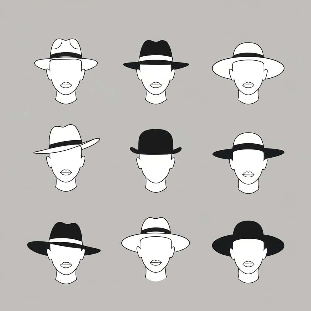 Dobieranie kapelusza do kształtu twarzy: przewodnik po idealnym dopasowaniu