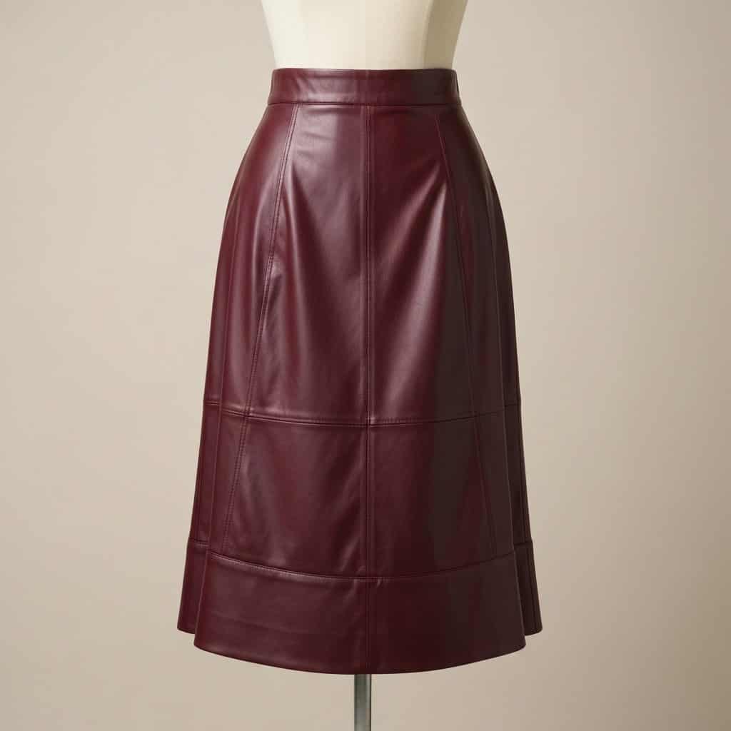 Spódnica ze sztucznej skóry: modny hit, który musisz mieć w swojej szafie