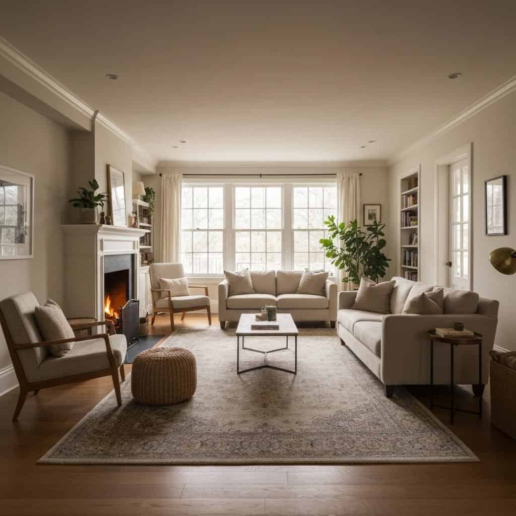 Duży salon – jak go urządzić, by nie był pusty i zimny?