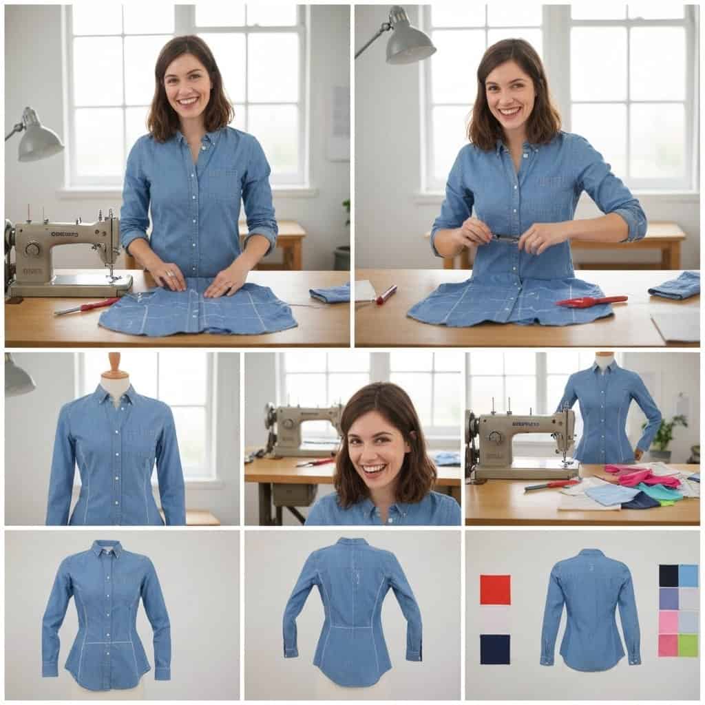 Jak zrobić top ze starej koszuli – praktyczny poradnik DIY